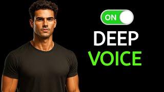 Speak Like a Man: DEEP Voice MASTERY (Ep.1)