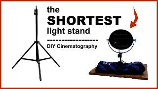 The SMALLEST Light Stand?! Making A Pigeon Stand For $30 | DIY Cinematography Tools