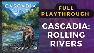 Cascadia Rolling Rivers Full Solo Playthrough | DaniCha