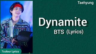 Dynamite - BTS | Easy Lyrics English | @BTS #bts #lyrics #dynamite @HYBELABELS