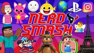 Cocomelon, Playstation, Baby Shark, Minecraft NERD SMASH AND MORE!! | The Kool Nerd Edits