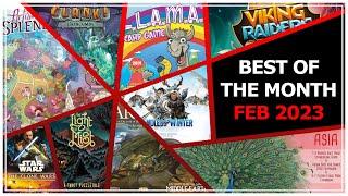 Best of the Month - Board Games Played In Feb 2023