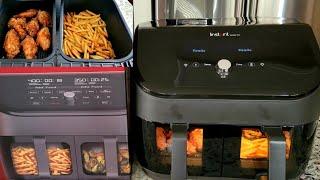 Instant Pot Vortex Plus Dual Basket Air Fryer with ClearCook Unboxing + First Cook Airfryer