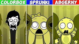 ALL Incredibox MUSTARD Versions - Colorbox VS Sprunki VS Abgerny Comparison