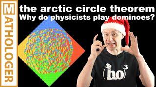 The ARCTIC CIRCLE THEOREM or Why do physicists play dominoes?