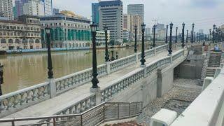 BAGONG HAGDAN NABUBUO! UBOS MGA WATER HYCINTHS!NAILAGAY NA MGA LANDSCAPE!PASIG RIVER ESPLANADE