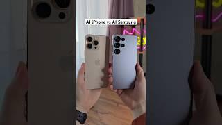 AI iPhone vs AI Samsung #Shorts