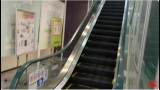 【フジテック】3X エスカレーター　カリーノ江坂 3X escalator Carino Esaka shopping center  Osaka japan