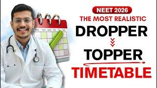 The Ultimate Dropper To Topper Timetable For NEET 2026 | Can You Take This 250 Days Challenge?