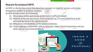 8.8.1  Request for For Proposal RFP - Urdu/Hindi