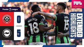 Extended PL Highlights: Sheffield United 0 Brighton 5