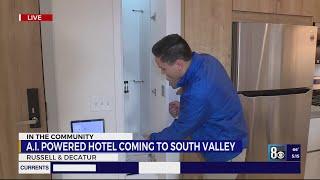 An inside look at Las Vegas valley’s first AI-powered hotel