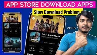 iPhone Apps Download Slow on WiFi | iPhone App Slow Download Problem | iPhone App Store Apps Slow |