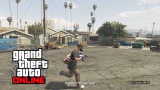 Grove Street Survival 10 Waves Solo - GTA 5 ONLINE