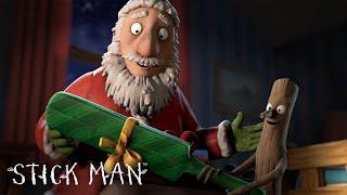 Stick Man helps Santa deliver presents! @GruffaloWorld: Stick Man