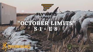 INSANE Saskatchewan Goose Hunting!! - (Must Watch) Over 130 Snow Geese in Episode 8 “October Limits"