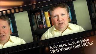 Why WordTracker.com buy from Tosh Lubek Audio & Video