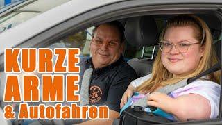 Selbstständig behindertengerecht unterwegs: Sophie fährt mit Gendefekt dank Joystick Auto