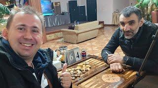  НАРДЫ: Турнир до 1000 очков | Матч 15 | Армен - Вадим | Чемпионат двора 2024 #backgammon #нарды