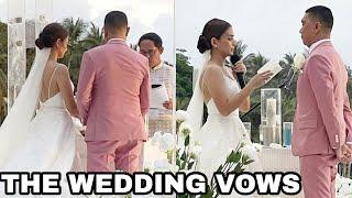 The Wedding Vows of Jose Manalo and Mergene Maranan Wedding Eat Bulaga Dabarkads