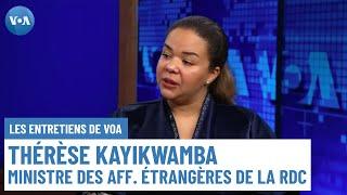 La cheffe de la diplomatie congolaise se prononce sur le processus de paix dans l'est de la RDC