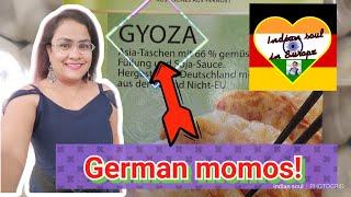 Indian soul tried German momos for the first time!