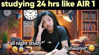 24 hrs study challenge like a topper