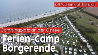 Toller Campingplatz an der Ostsee Ferien-Camp Börgerende bei Kühlungsborn mit Wohnmobil Stellplatz