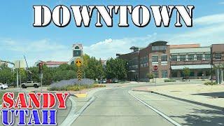 Sandy - Utah - 4K Downtown Drive