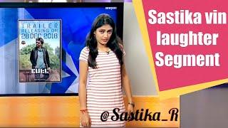 Sastika vin laughter Segment - Epi 3  | SunTV News Bloopers