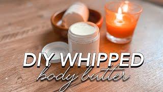 DIY WHIPPED SHEA BUTTER FOR NATURAL HAIR AND SKIN, how to make whipped shea butter for skin