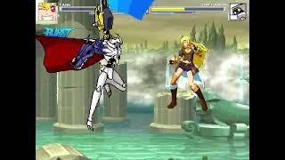 Yang Xiao Long vs Omegamon(Omnimon)