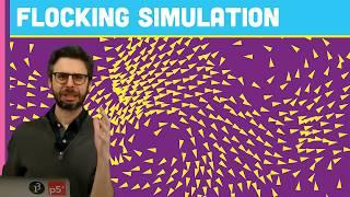 Coding Challenge 124: Flocking Simulation