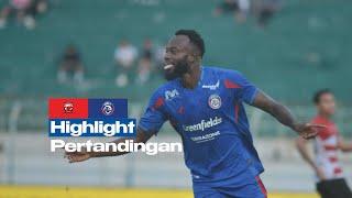 Highlight | Madura United FC VS Arema FC | Pekan 11