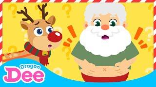 Oh No! Santa, Where Is Your Hat?! | 2021 Christmas Carol Nursery Rhymes | Dragon Dee Kids Songs