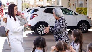 GREAT GRANDPARENTS MEETING THEIR 27TH GREAT GRANDCHILD FOR THE FIRST TIME | ROAD TRIP