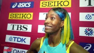 Shaunae Miller-Uibo finishes 2nd behind Naser in 400m Doha 2019