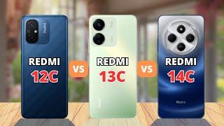 Redmi 12C vs Redmi 13C vs Redmi 14C Comparison