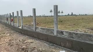 PRECAST COMPOUND WALL(concrete fence)