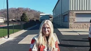 The students of Ironton High School gathered to help send off the football team for the title game.