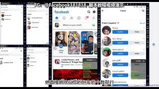 Facebook好友多了怎么办？【FB删除已经好友】脚本功能演示！！