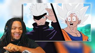 Will&Nakina Reacts | Goku vs Gojo RAP BATTLE! | SSJ9K