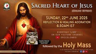 (LIVE) Sacred Heart of Jesus; Online Retreat | Sunday | 22 June 2025 | DRCColombo