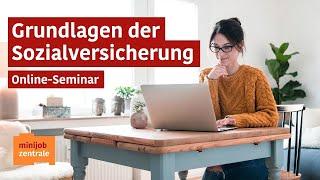 Online-Seminar - Grundlagen der Sozialversicherung 2024