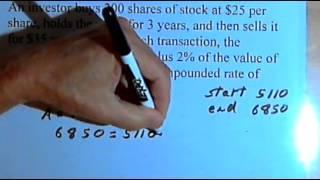 Finding the Yield on an Investment 141-30.b