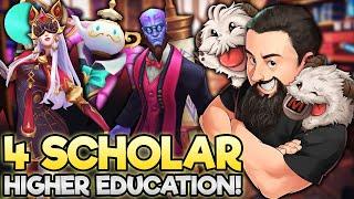 4 Scholar - Prepare to Get SCHOOLED!! | TFT Magic & Mayhem | Teamfight Tactics