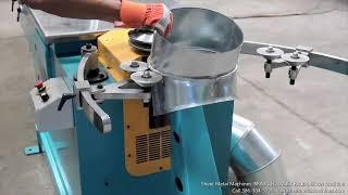 Sheet Metal Machines: BRAVO Hydraulic Round Elbow Machine