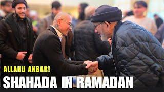 Ramadan Shahada! Catholic Man Converts to Islam at Ramadan's Start!