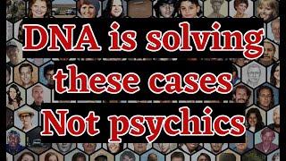 Cold cases solved by DNA company Othram not Psychics
