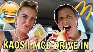 MCD DRIVE IN I FRANKRIG MED OSKAR HOLE *KAOS* Frankrig vlog del 4